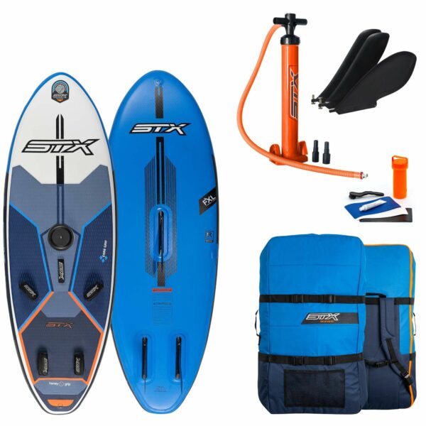 STX Inflatable Windsurfboard 250 Liter package